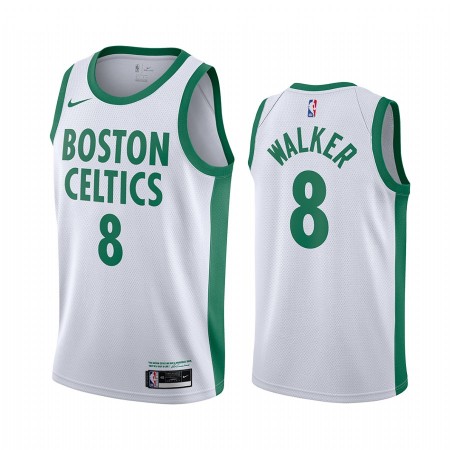 NBA Mænd Trøje Boston Celtics Kemba Walker 8 2020-21 City Edition Swingman